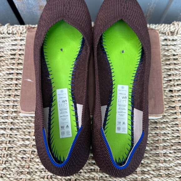 Rothy's The Flat Truffled Python Retired Sz 9 - Picture 11 of 15